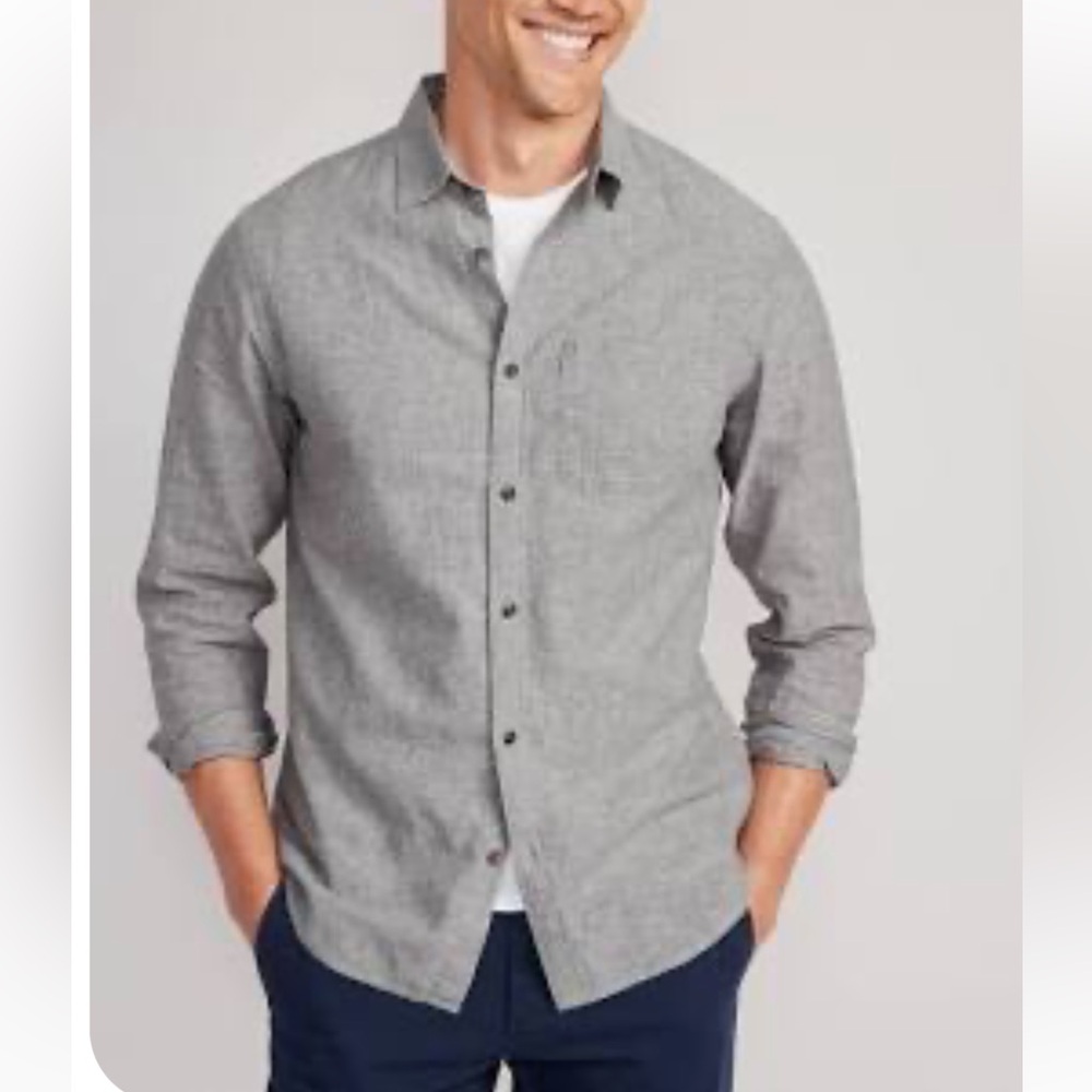 Men's Old Navy Linen Shirt